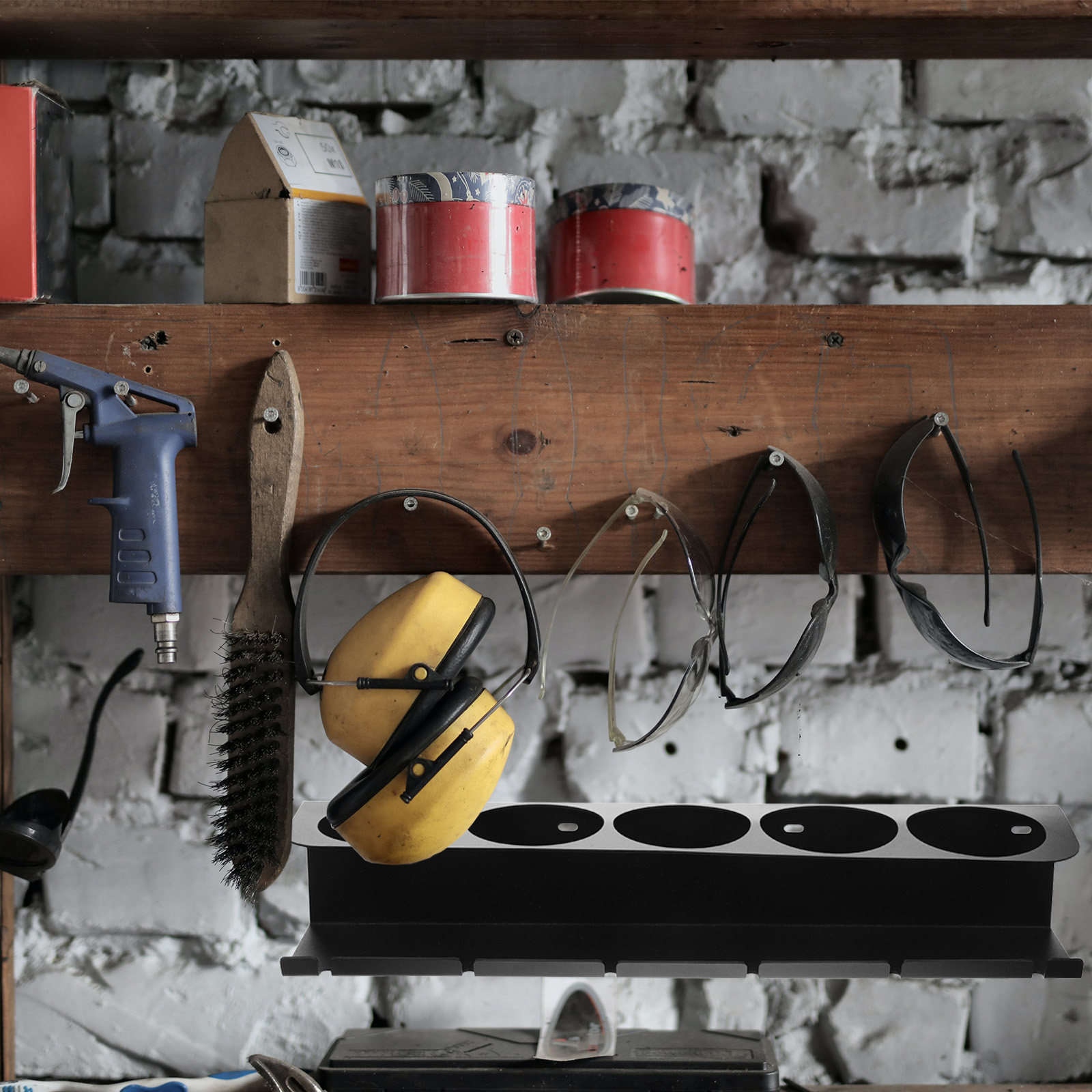 Power Tools Rack - 1 Set Ağır Hizmet Tipi Metal
