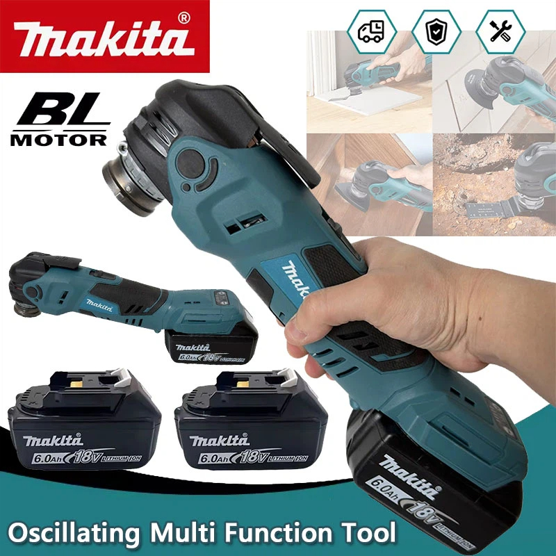 Power Tools For Woodworking - Makita Fırçasız Salınımlı Çok Fonksiyonlu Alet