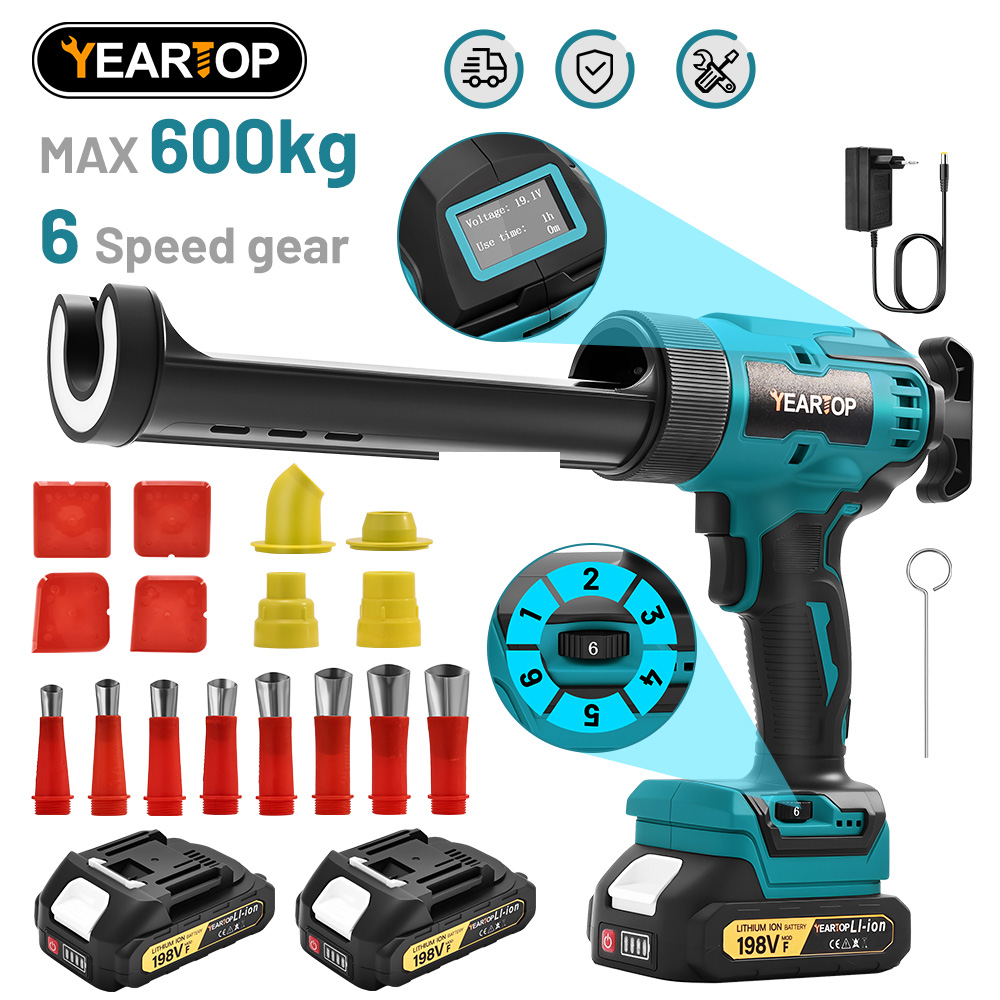 Power Tools Makita - 6 hız kablosuz elektrikli tutkal tabancası