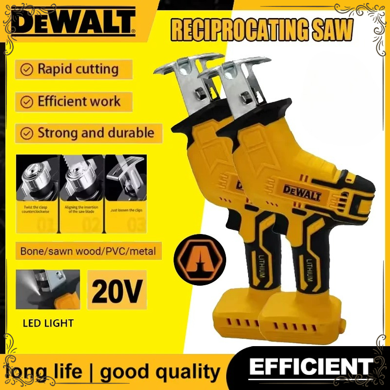 Reciprocating Saw Cordless - Dewalt Fırçasız Tilki Kuyruğu Testere 2800RPM