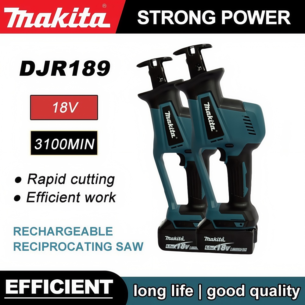 Reciprocating Saw Cordless - Makita 18V 2025 yeni Akülü Elektrikli