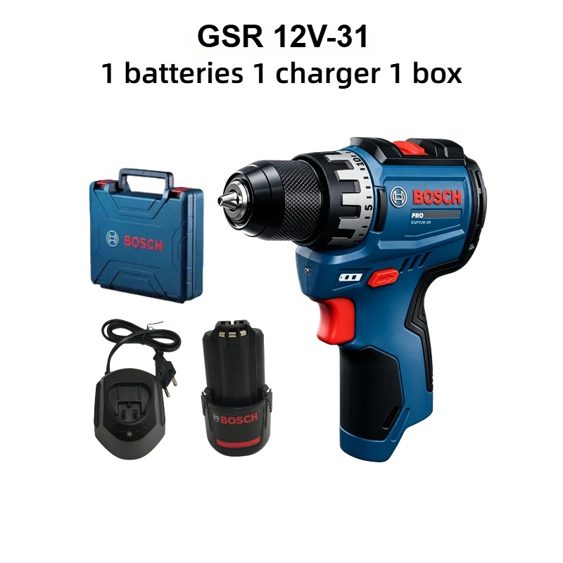 Power Tools For Woodworking - Bosch Professional GSR 12V-31 Akülü Matkap