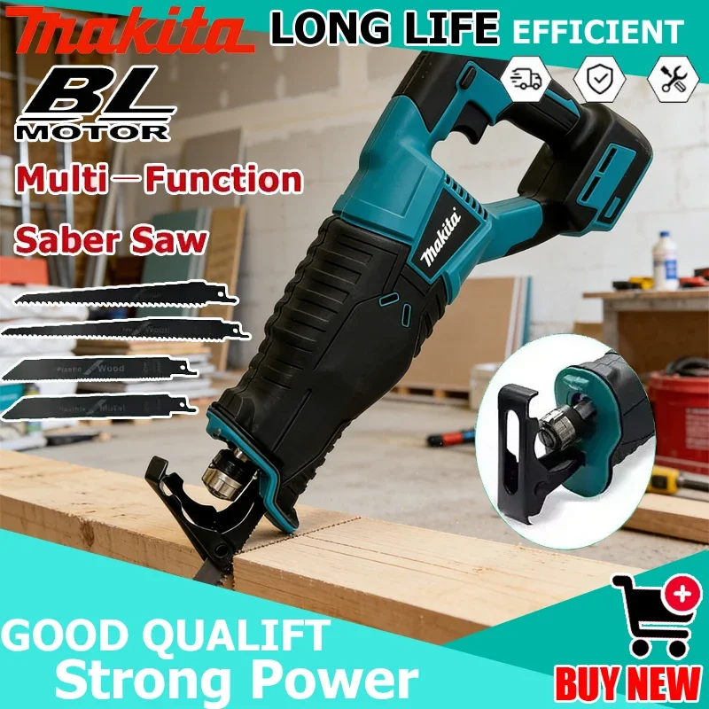 Makita Fırçasız Tilki Kuyruğu  - Reciprocating Saw Cordless incelemesi ve fiyatı