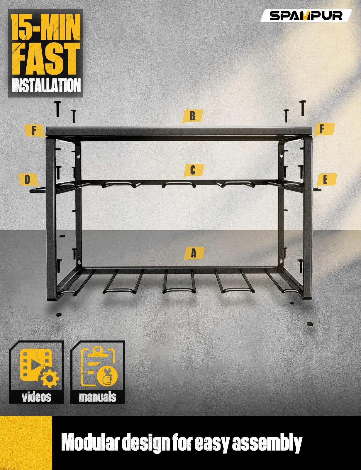 Ağır Hizmet Tipi Metal Elektri - Power Tools Rack incelemesi ve fiyatı