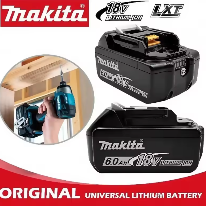 Orijinal Makita 18V pil 9Ah 6A - Power Tools Makita incelemesi ve fiyatı