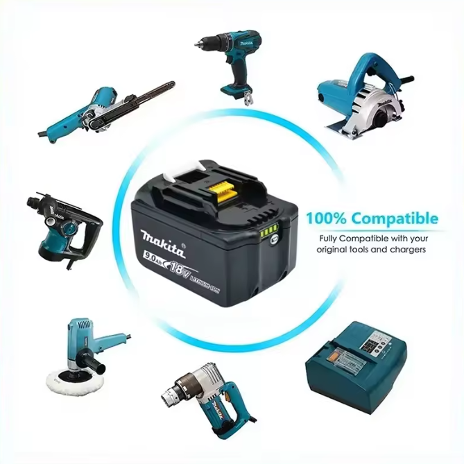 Orijinal Makita 18V pil 9Ah 6A - Power Tools Makita incelemesi ve fiyatı