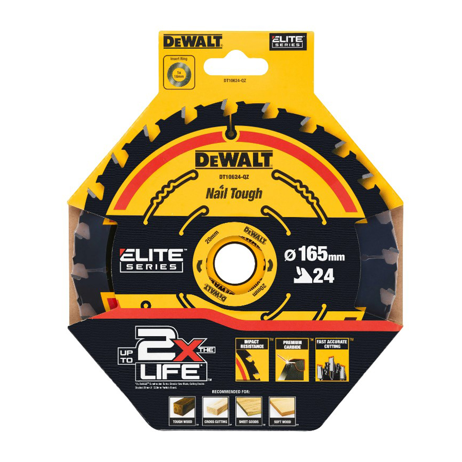 DEWALT DT10624-QZ 1/3 adet 24T - Power Tools For Woodworking incelemesi ve fiyatı