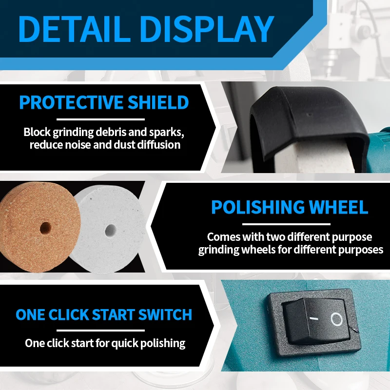 Makita 18V Akülü Tezgah Taşlam - Power Tools Makita incelemesi ve fiyatı