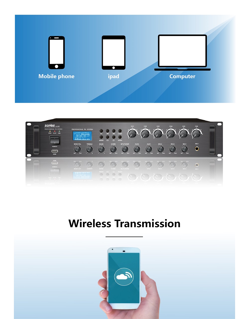 500w 80hz~16khz PA Sistemi 6 B - Power Tools Zones incelemesi ve fiyatı