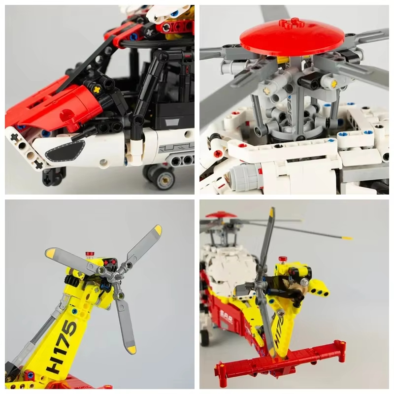 2001 adet teknik kurtarma heli - Power Tools Lego incelemesi ve fiyatı