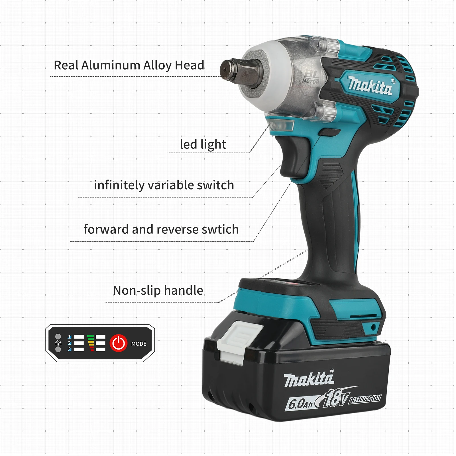 Makita DTW300 18V Alet Seti Fı - Power Tools Makita incelemesi ve fiyatı