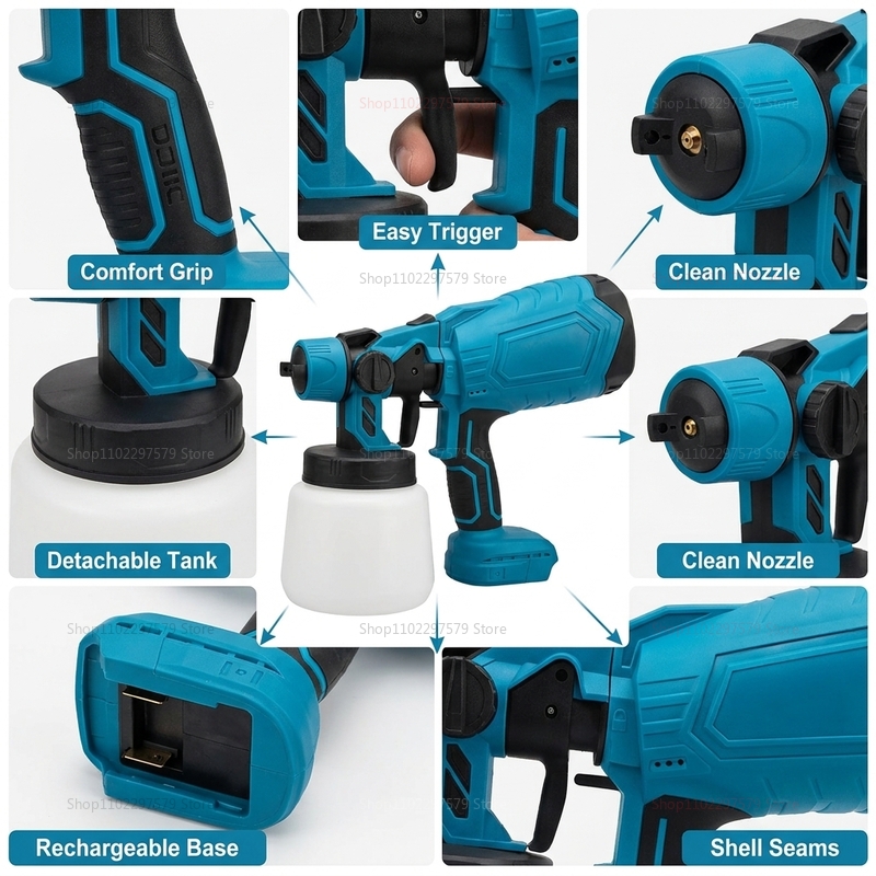 Elektrikli Boya Tabancası 18V  - Power Tools Makita incelemesi ve fiyatı